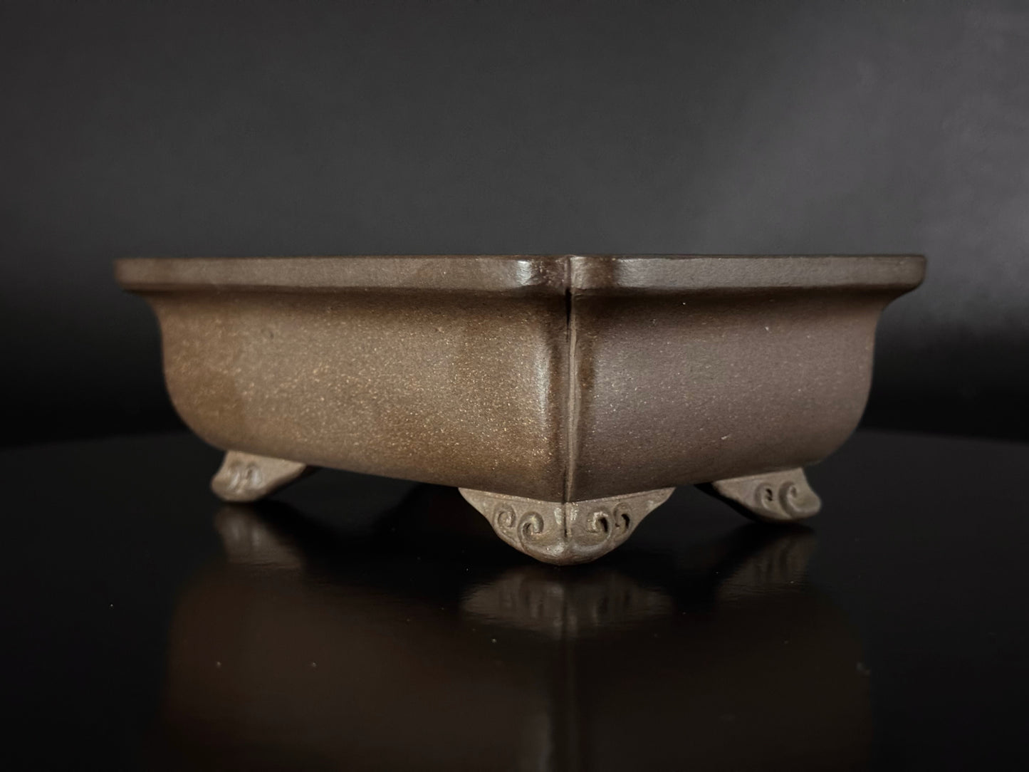 IKKO 一洸 (Watanabe Kazuhiro 渡邉一弘) – 常滑 - 15.4cm Rectangular Yakishime 焼締め / Unglazed 無釉