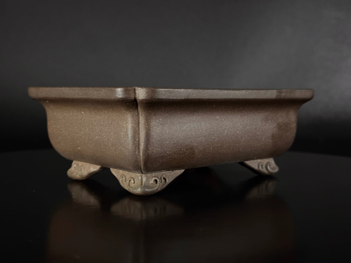 IKKO 一洸 (Watanabe Kazuhiro 渡邉一弘) – 常滑 - 15.4cm Rectangular Yakishime 焼締め / Unglazed 無釉