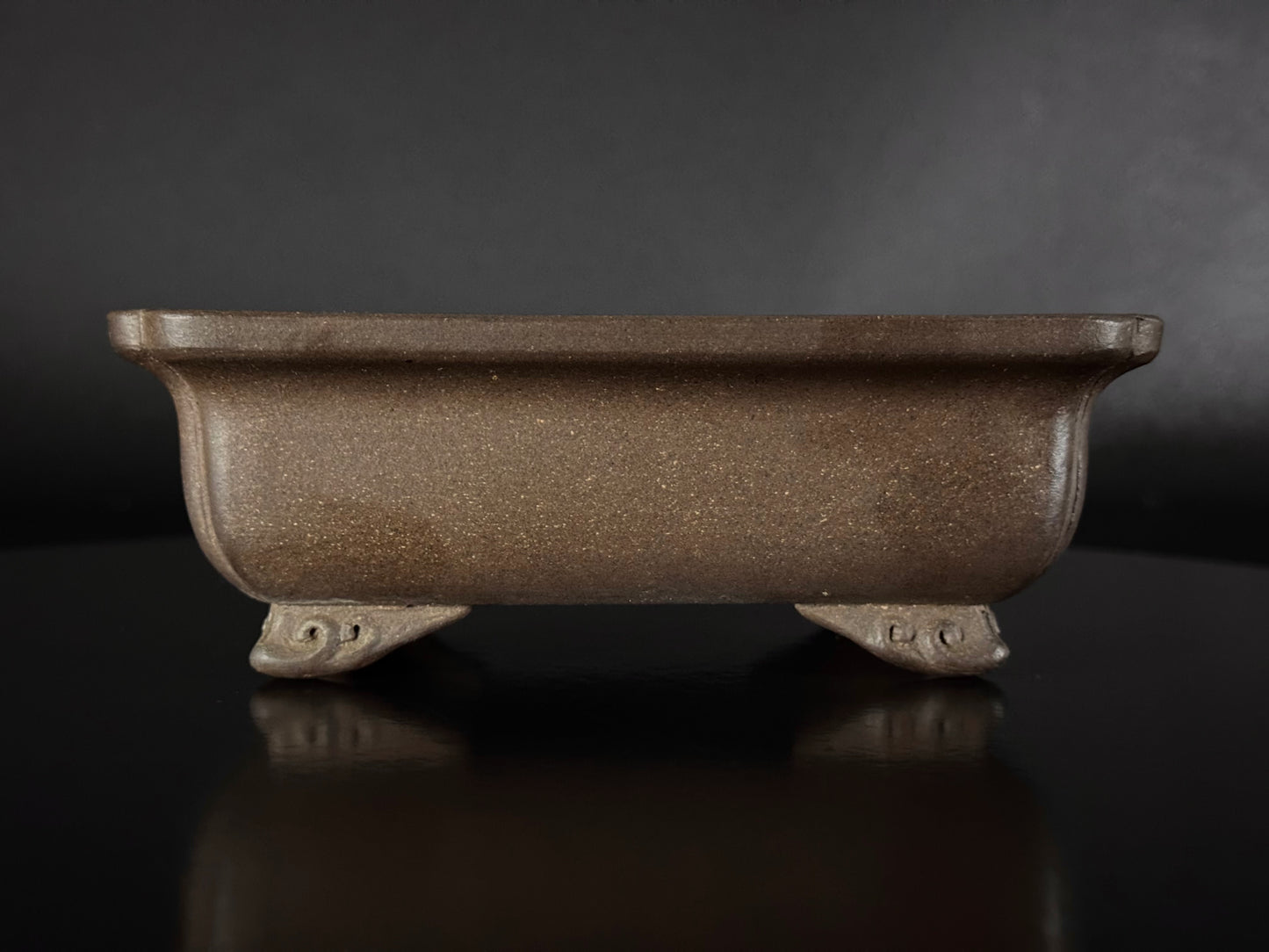 IKKO 一洸 (Watanabe Kazuhiro 渡邉一弘) – 常滑 - 15.4cm Rectangular Yakishime 焼締め / Unglazed 無釉